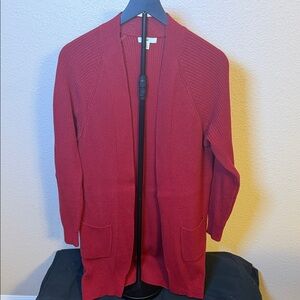 BP Red Women's Cardigan Sweater